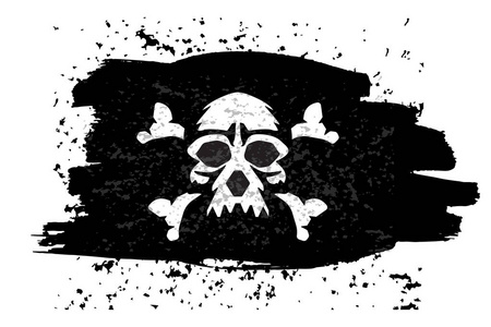 海盗旗与头骨
