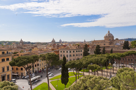 罗马的城市面貌意大利图片