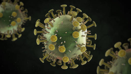 hiv病毒图片