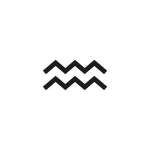 水瓶座图标图片