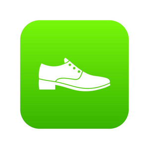 男士鞋图标数字绿色