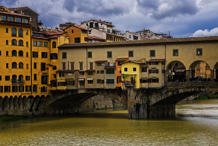 意大利佛罗伦萨的旧大桥