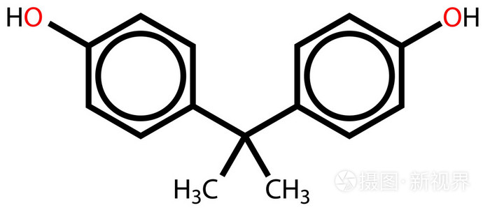 双酚a 的结构式