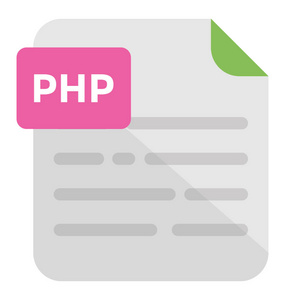 用 php 书写的图形在角上描绘文件的 php 格式的纸