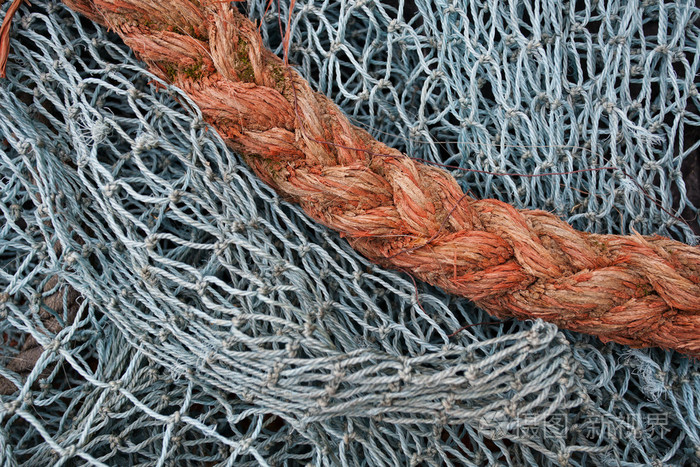 渔网和绳子