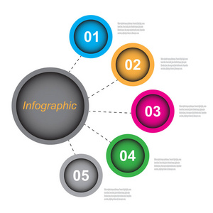 信息图形设计模板图片