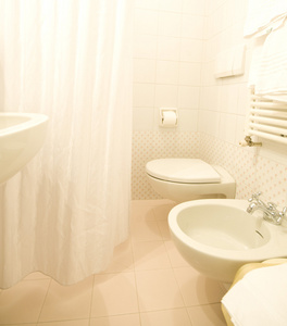 豪华浴室毛巾温暖意大利威尼斯