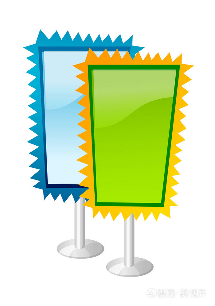 矢量广告牌插画-正版商用图片059mz0-摄图新视界