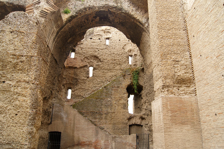 卡拉卡拉的浴列的朱利安在安卡拉市土耳其阿伊丁卡拉卡苏阿弗洛迪西亚