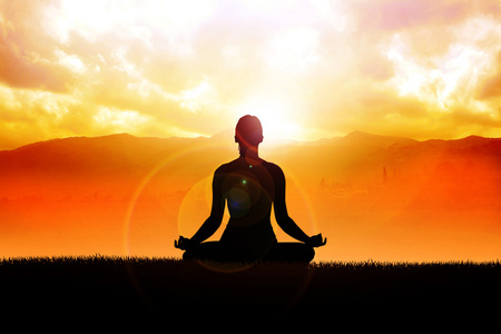 内部的冥想图片