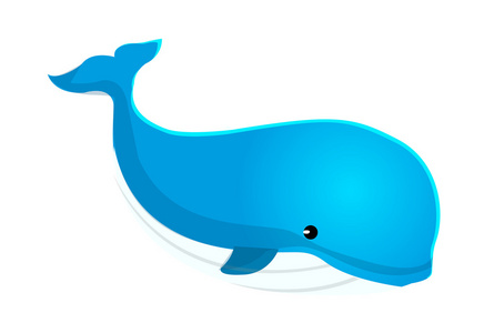 矢量图标鲸鱼