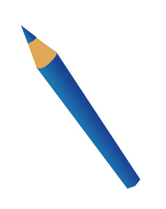 矢量图标颜色铅笔