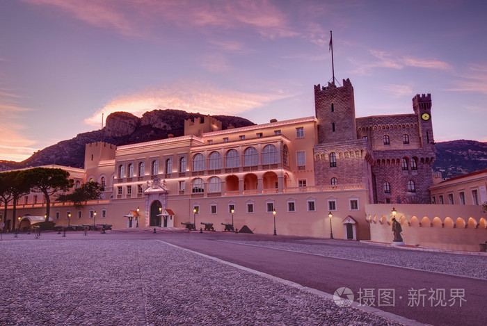 在摩纳哥王子的宫殿