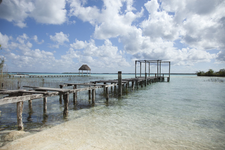 bacalar 环礁湖 墨西哥