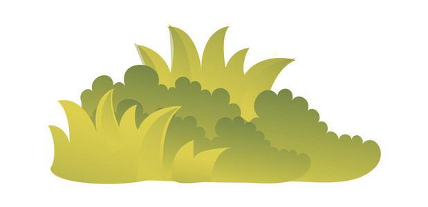 灌木草图片-灌木草素材-灌木草插画-摄图新视界