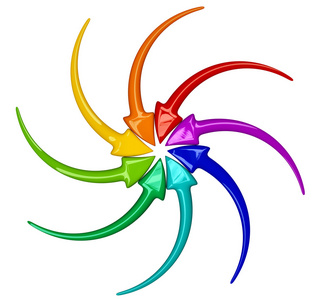 圆形辅助图形图片