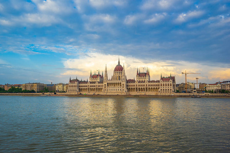 匈牙利布达佩斯城市匈牙利议会大厦