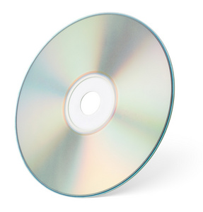 cd 或 dvd 上白色与剪切路径