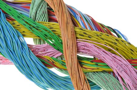 捆绑电缆的信息在计算机网络中的流