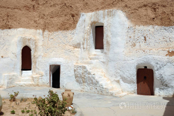 黑猩猩的地下住宅在阿特拉斯山 撒哈拉 突尼斯 非洲照片 正版商用图片05b3d2 摄图新视界