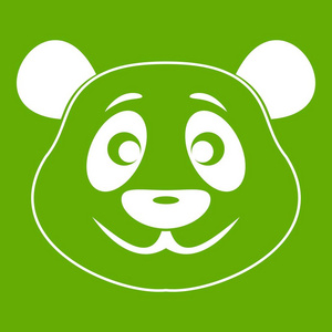 熊猫图标绿色