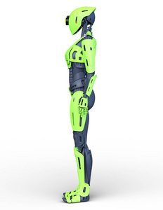 女性机器人的女性 robot3d Cg 渲染