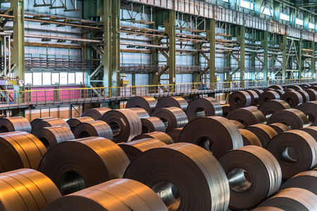 冶金厂钢材加工用轧钢车间及设备照片