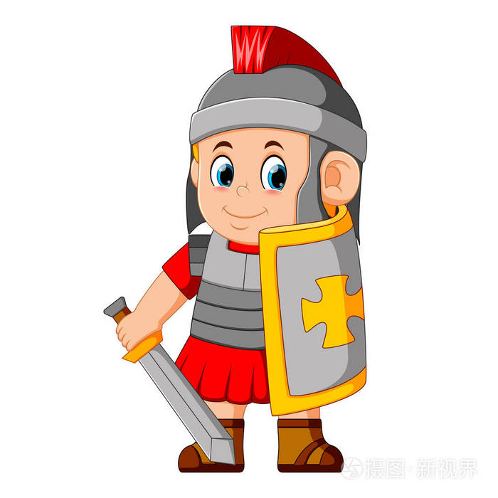 坚强斯巴达战士的例证