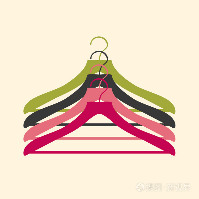 晾衣架插画-正版商用图片05brg7-摄图新视界