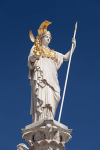 卫城雅典娜雕像图片