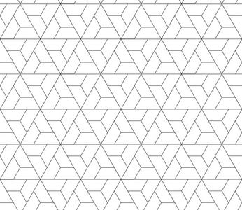 现代时尚的单色网纹.白色背景下的时髦交叉几何设计照片