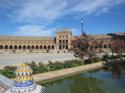 The Plaza de Espaa, Spain Square.