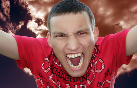 年轻的吸血鬼照片