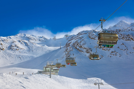 山滑雪度假村 hochgurgl 奥地利