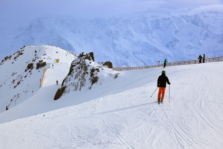 高山滑雪度假村 solden 奥地利