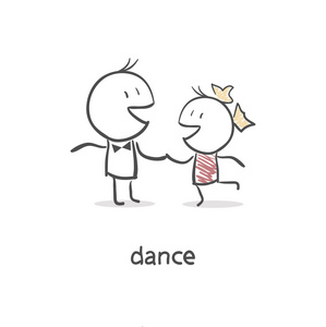 跳舞对夫妇