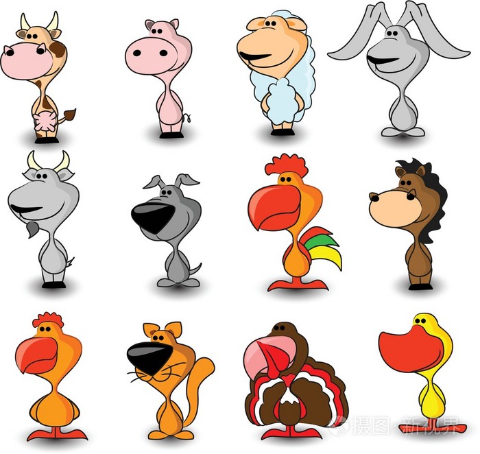 设置可爱农场家畜