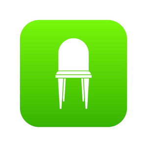 椅子图标数字绿色