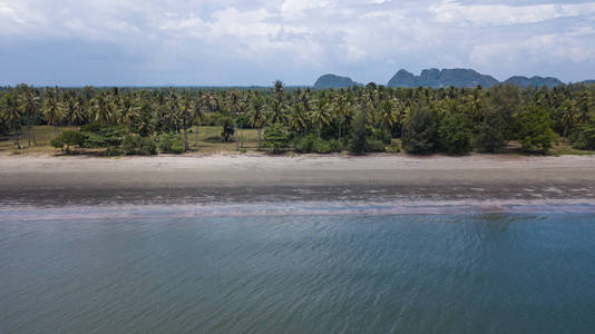 泰国甲米兰塔岛鸟瞰景观