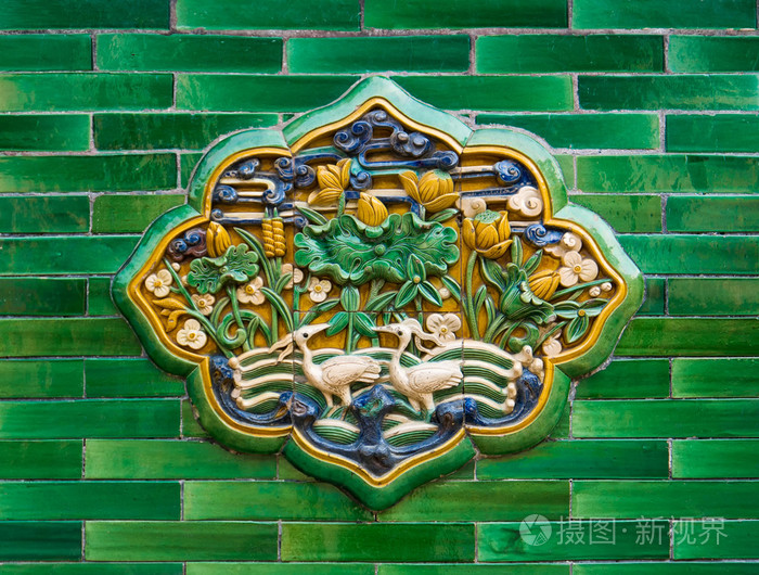 中国绿色琉璃瓦