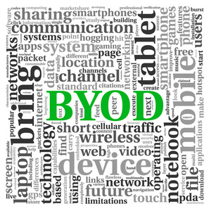 byod 概念在标签云