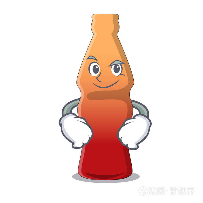 傻笑可乐瓶果冻糖果卡通人物