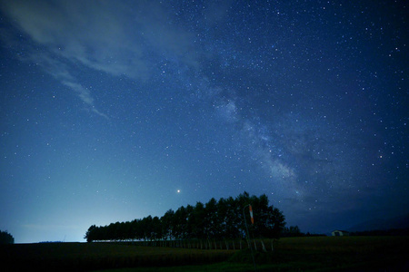 银河银河在夜间