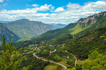 塔拉峡谷, 黑山, 世界上第二深的峡谷后, 大峡谷, 美国照片