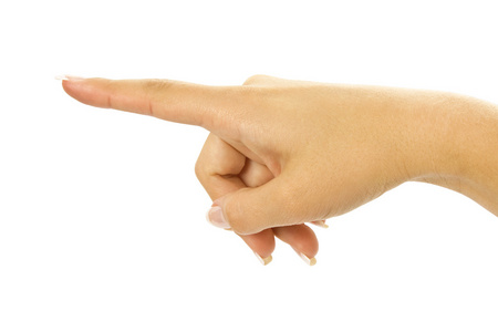 手臂按下按钮图片