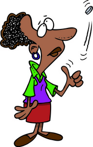 夹尾巴黑女人抛一枚硬币照片