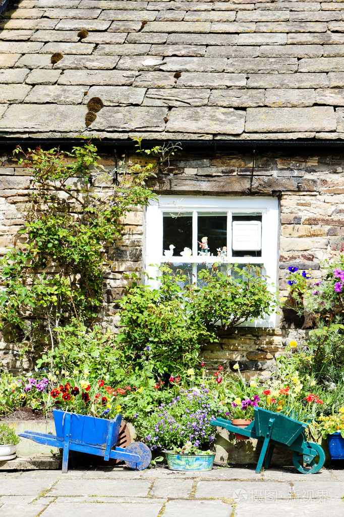 植物的布兰奇兰, 诺森伯兰, 英国的房子