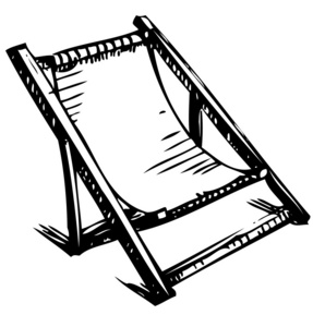 折叠躺椅图片-折叠躺椅素材-折叠躺椅插画-摄图新视界