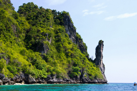 岩石和海