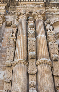 Church of St. Domenico. Nard. Puglia. Italy.